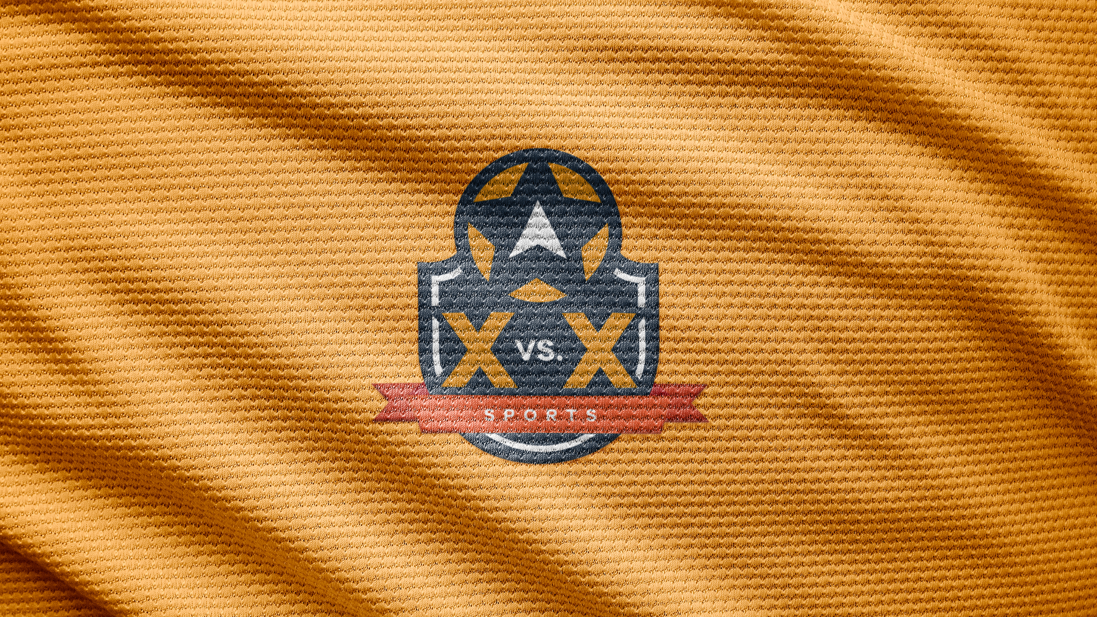 XvsX sports jersey brand identity visual